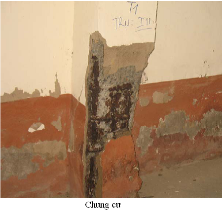 Xử lý thép trong bê tông bị gỉ - Công Ty TNHH Xây Dựng Và Thương Mại Phú Bắc